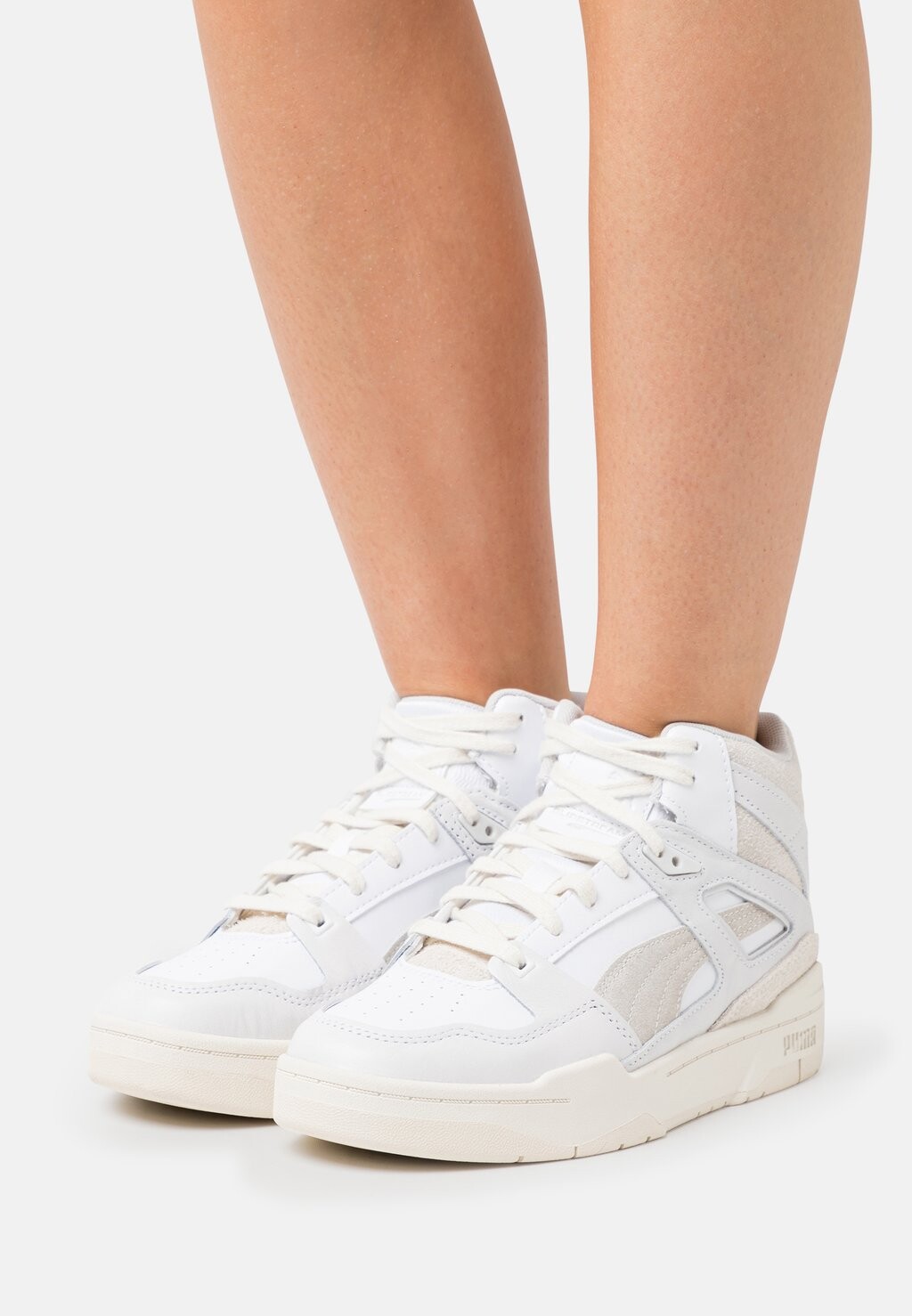 

Высокие кроссовки Puma Slipstream Thrifted, белый/розовый, Розовый;белый