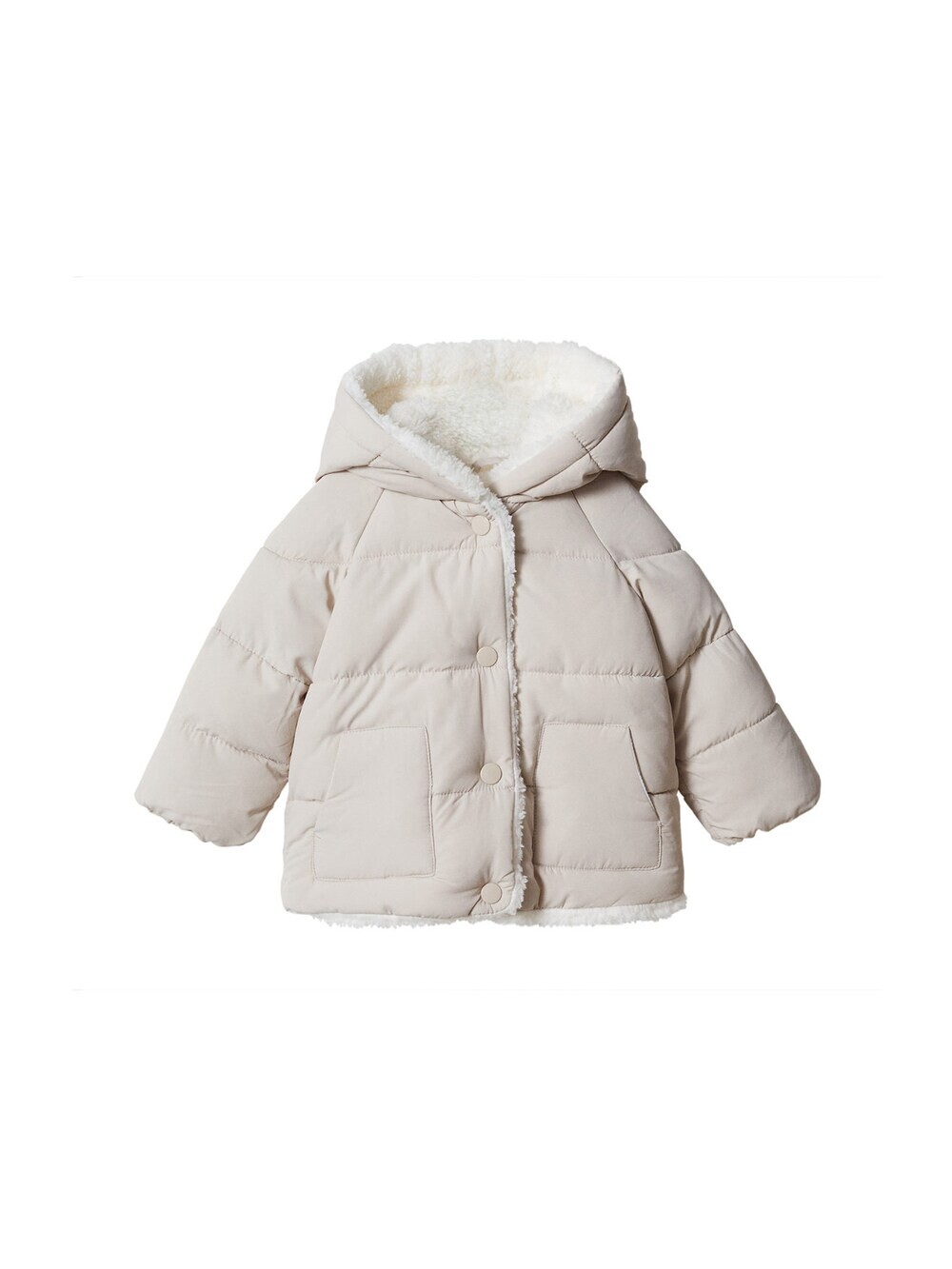 

Зимняя куртка MANGO KIDS Patrick, песок