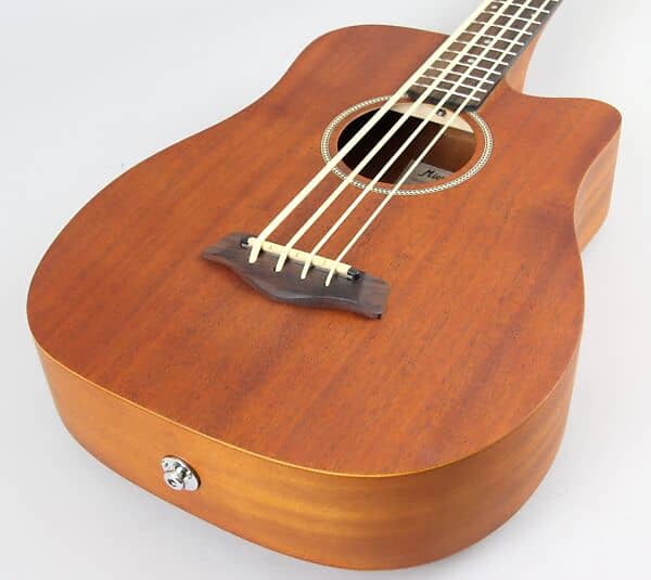 цена Басс гитара Gold Tone M-Bass25 Micro 25 Scale Acoustic/Electric Bass Natural w/Gigbag