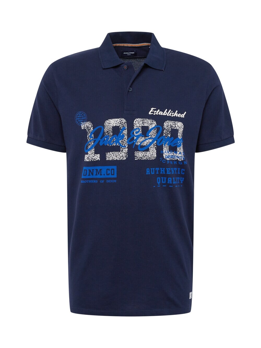 

Футболка JACK & JONES LAKE, синий/темно-синий