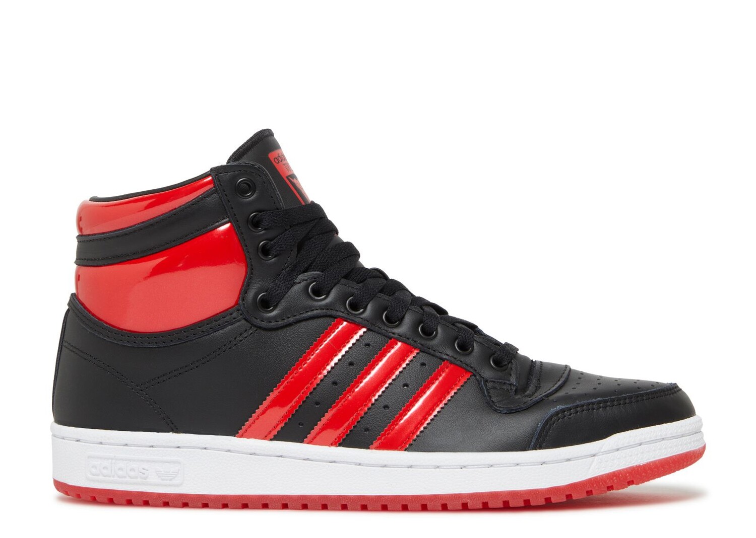 

Кроссовки adidas Top Ten High 'Black Vivid Red', черный, Черный;серый