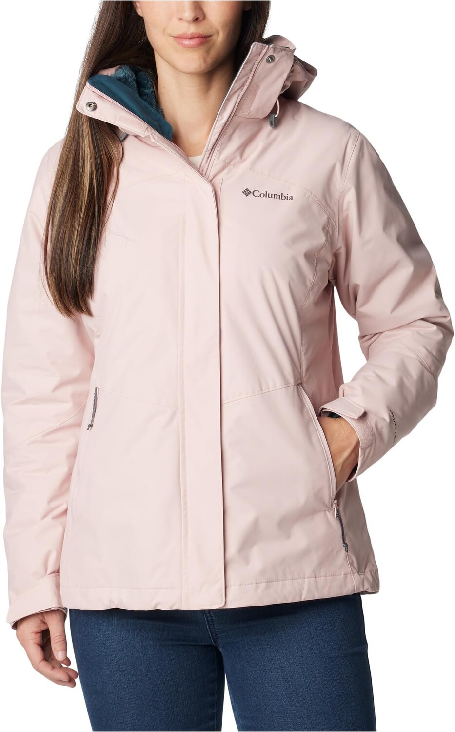 

Куртка Bugaboo II Fleece Interchange Jacket Columbia, цвет Dusty Pink
