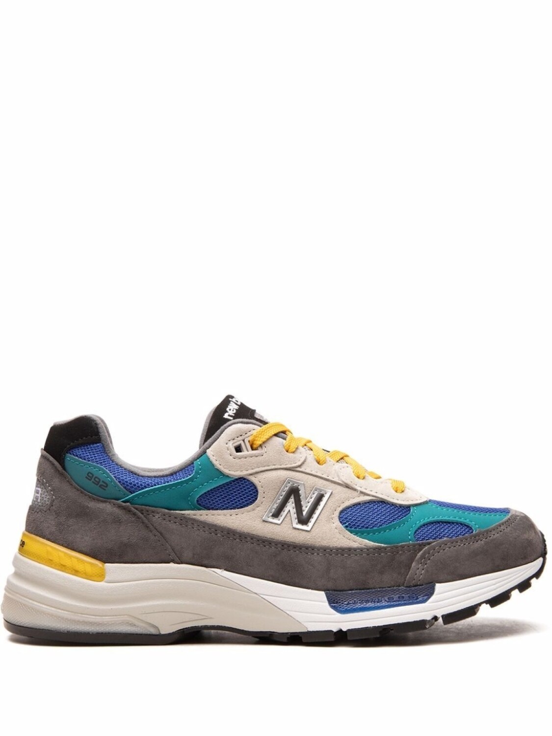 

New Balance кроссовки на шнуровке, серый