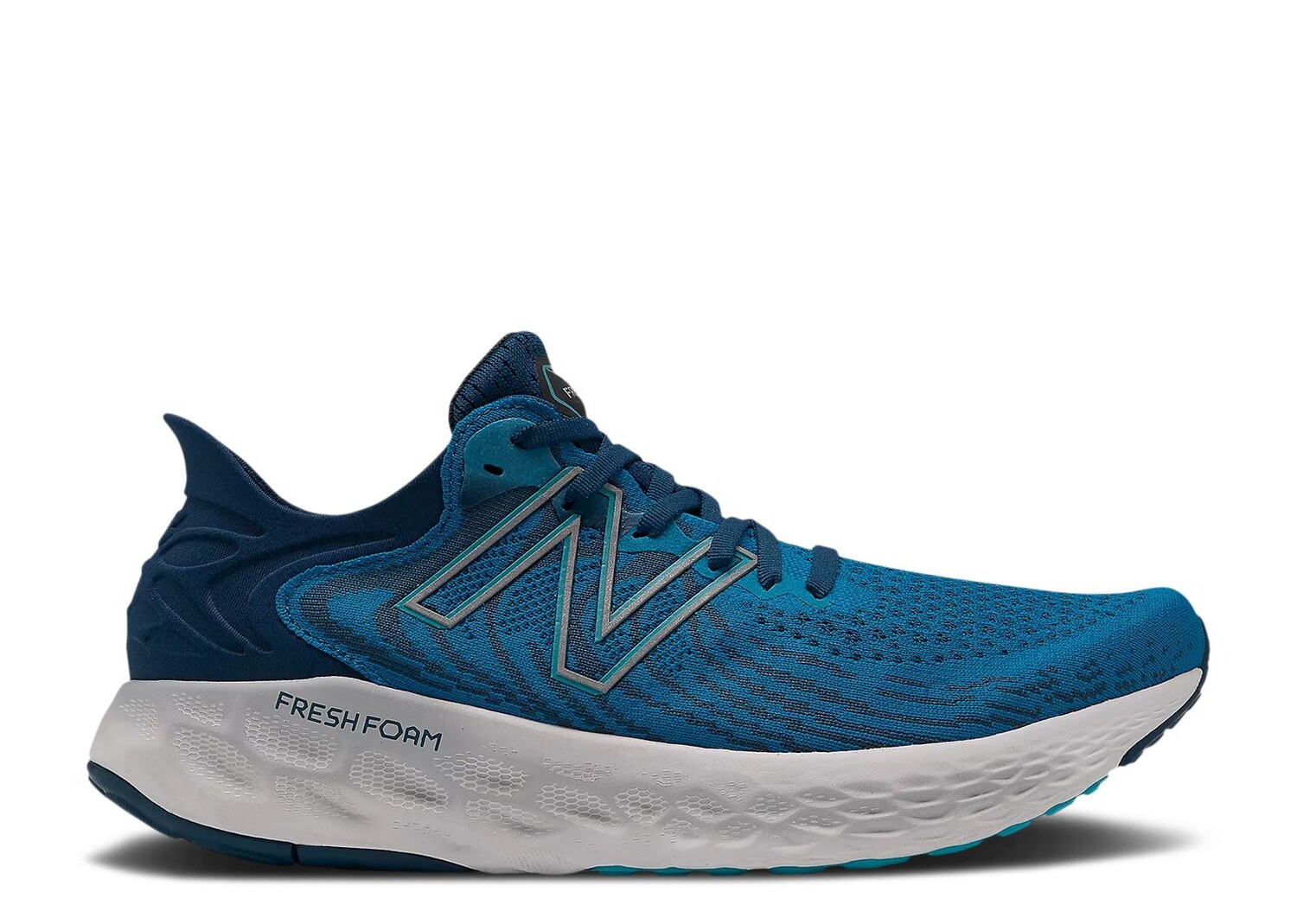 

Кроссовки New Balance Fresh Foam 1080V11 2E Wide 'Wave Blue', синий