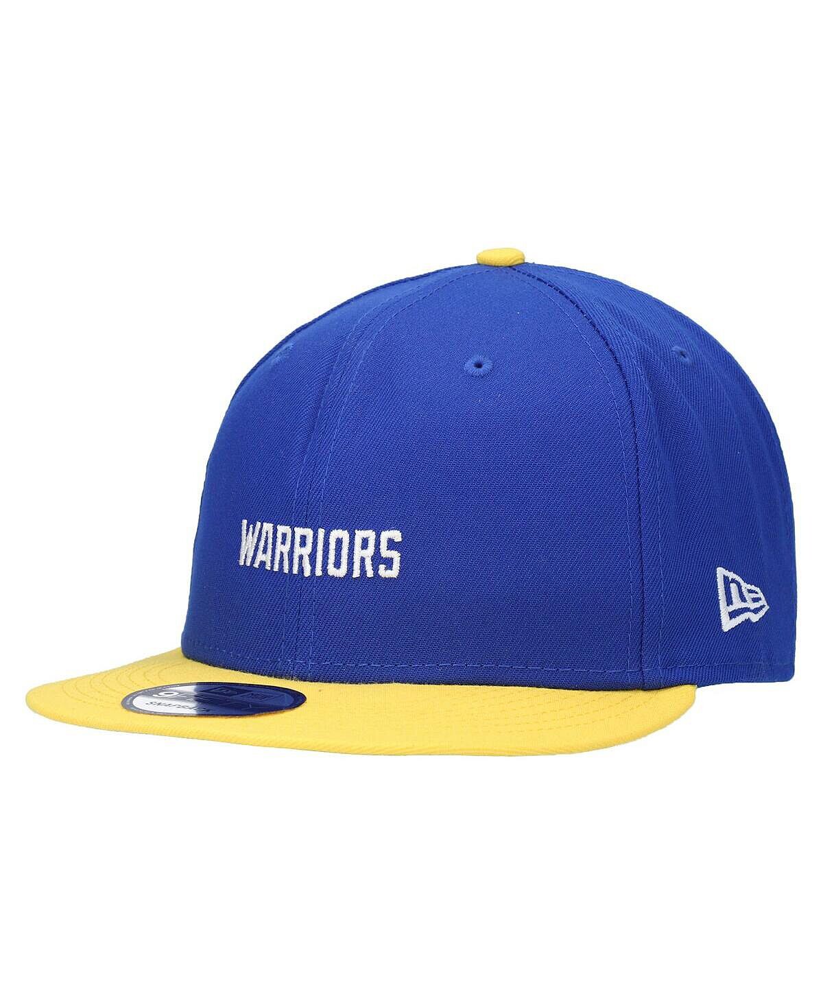 

Мужская кепка Royal Golden State Warriors Hardwood Classics Double Hit 9Fifty Snapback New Era