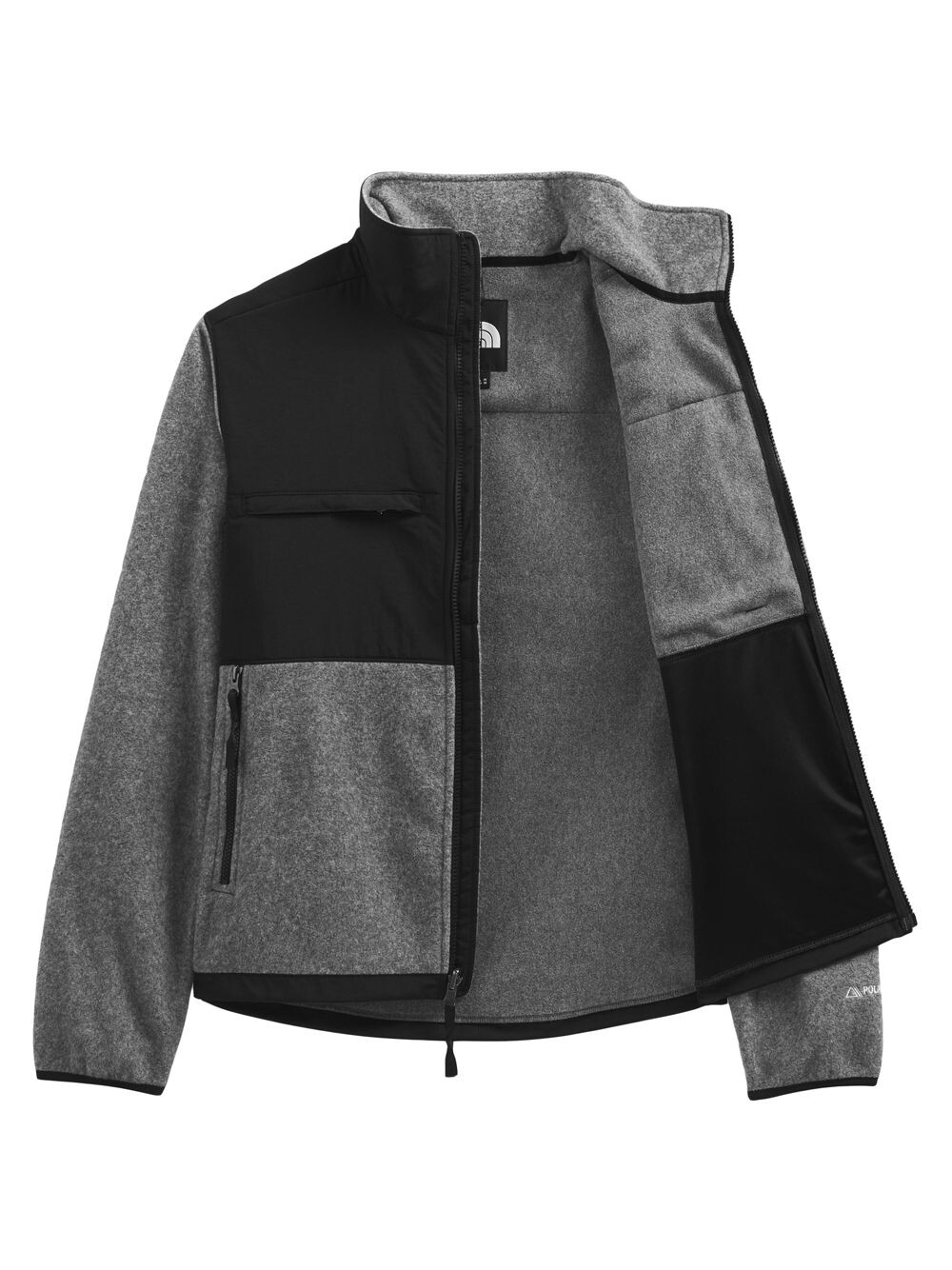 

Полиэстеровая куртка Денали The North Face, серый