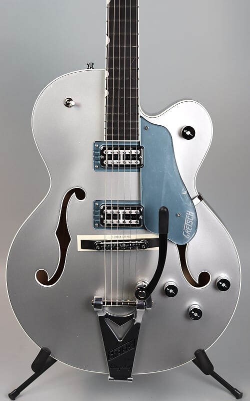 

Электрогитара Gretsch G6118T-140 Double Platinum Anniversary 2-Tone Pure/Stone Platinum