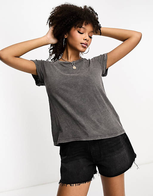

Черная футболка AllSaints Anna, Черный