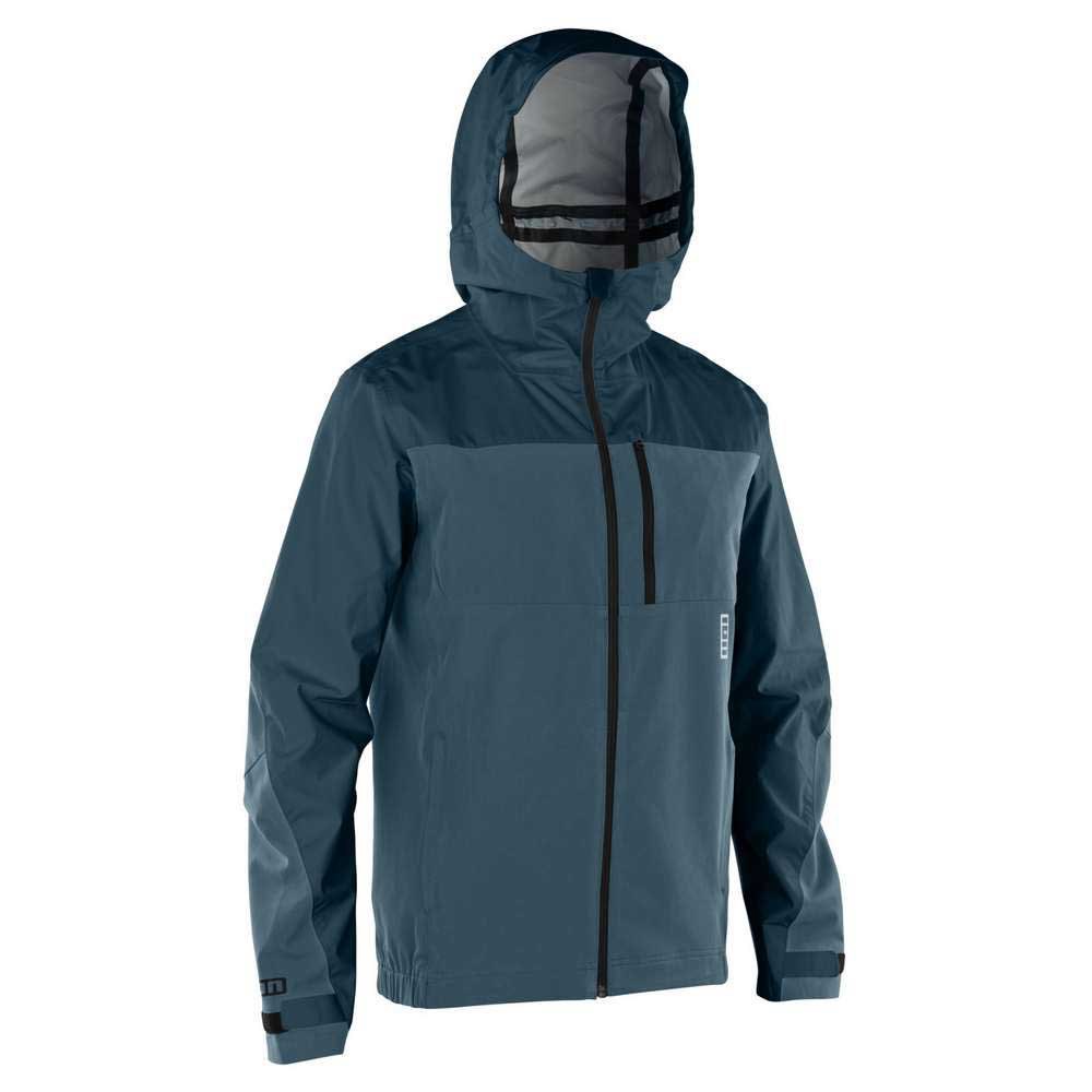 Куртка ION Shelter 3L Hybrid Hoodie Rain, синий