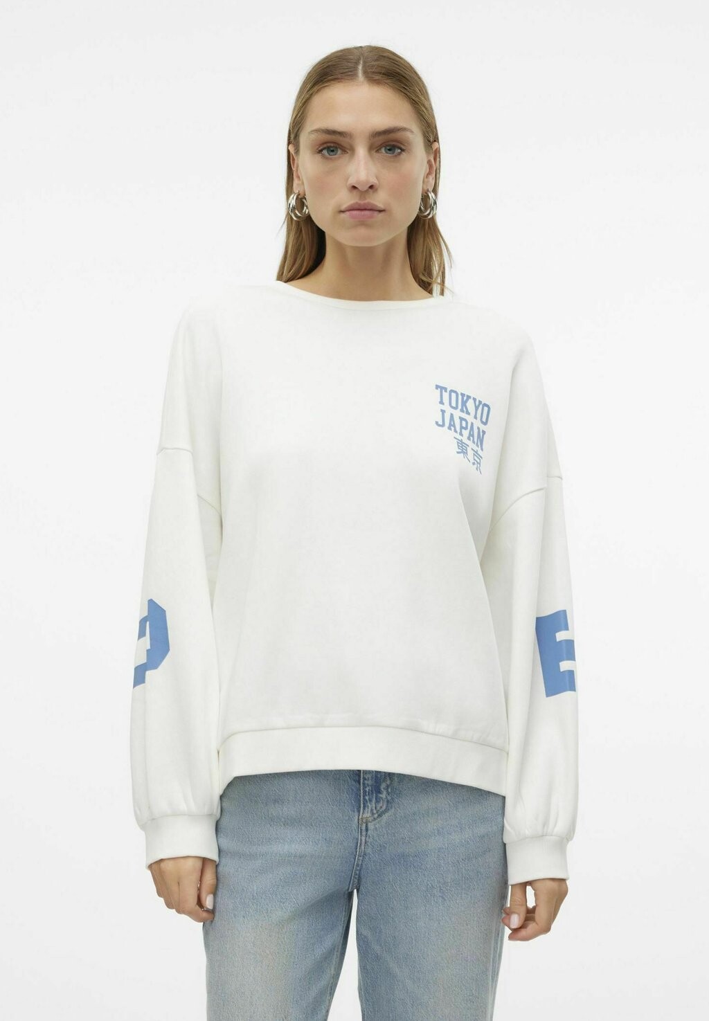 

Толстовка VMCIANNA Vero Moda, белый