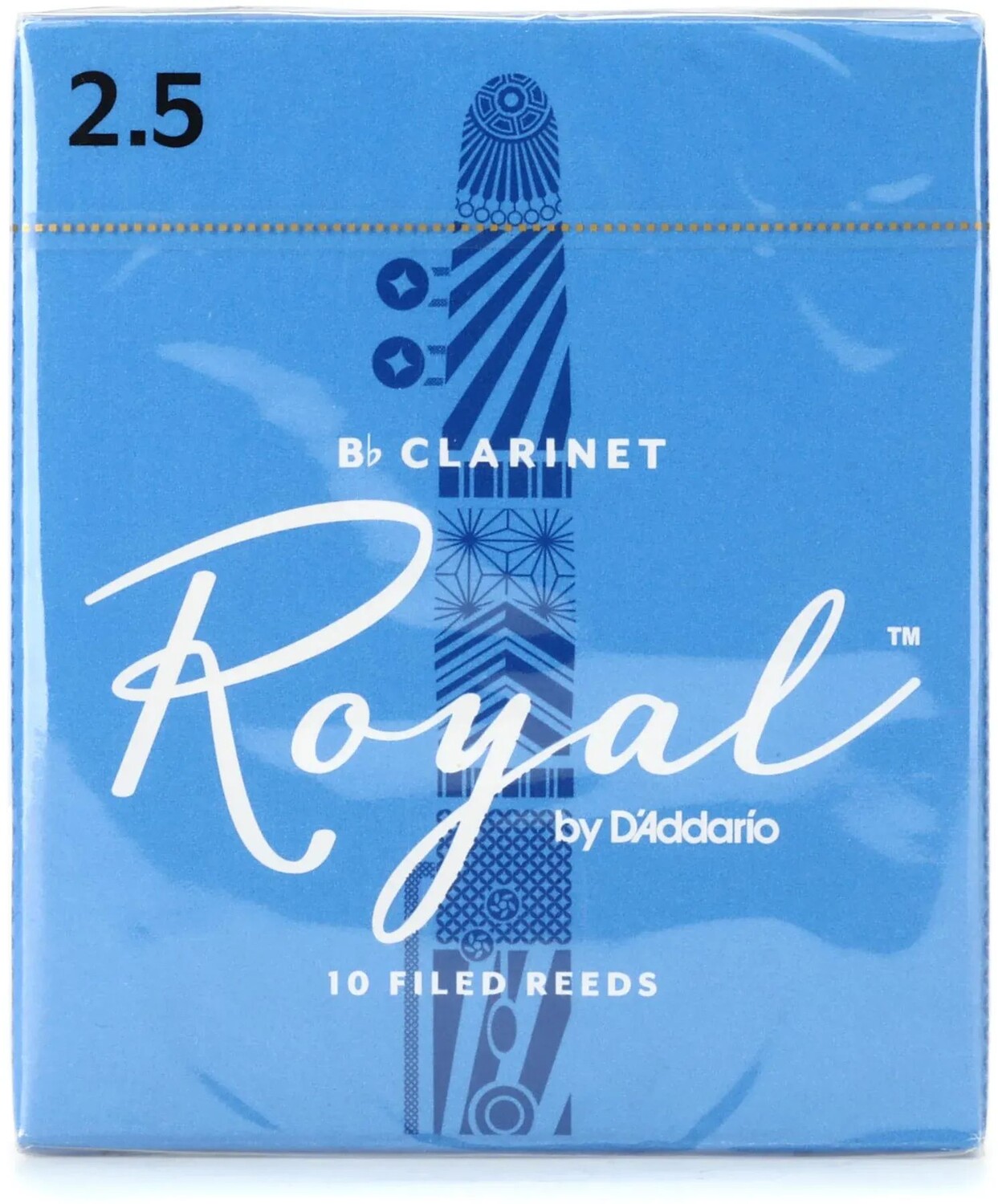 

Трость для кларнета D'Addario RCB10 Royal Bb — 2,5 (10 шт. в упаковке)