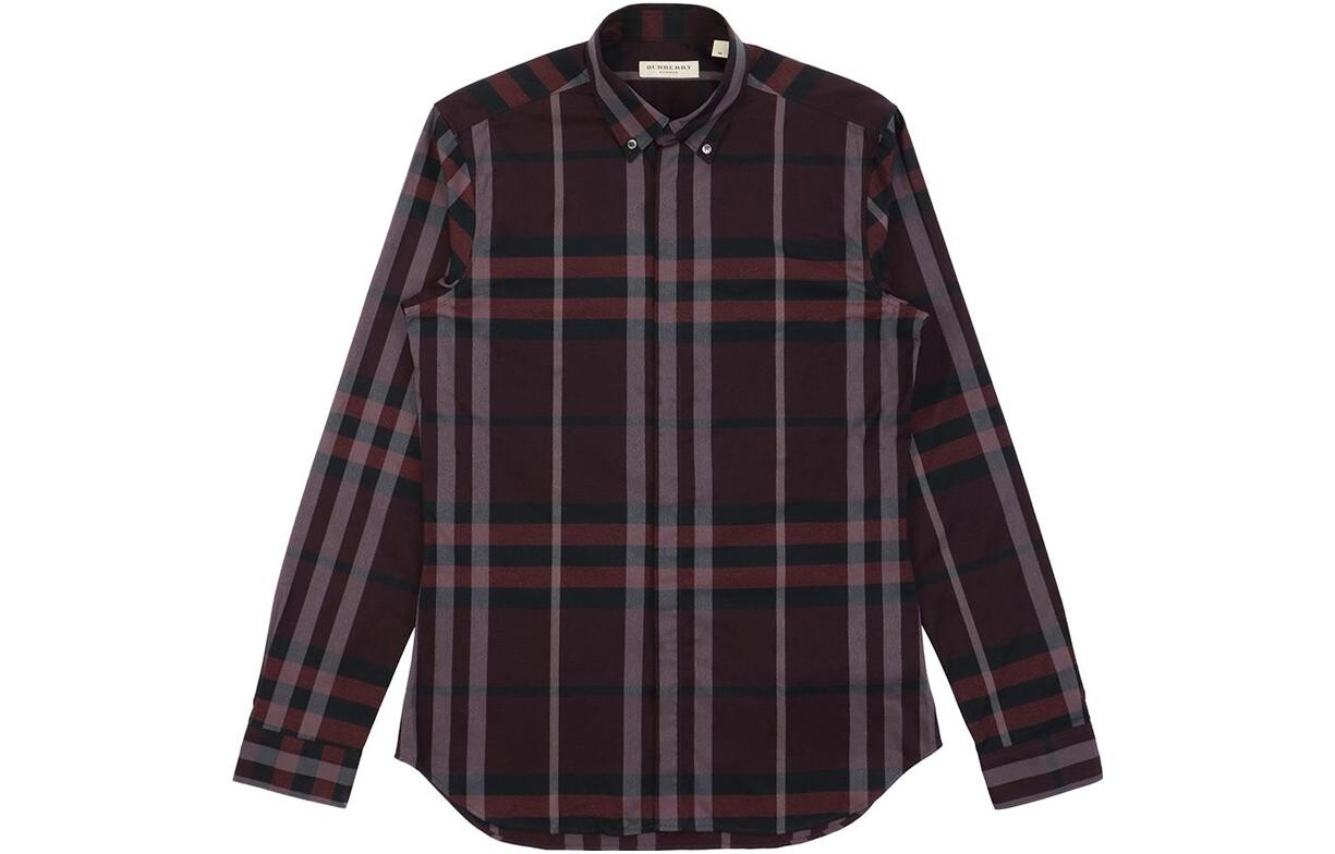

Рубашка мужская Burberry, коричневый