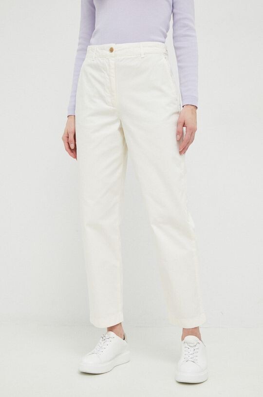 

Хлопковые брюки Tommy Hilfiger, белый