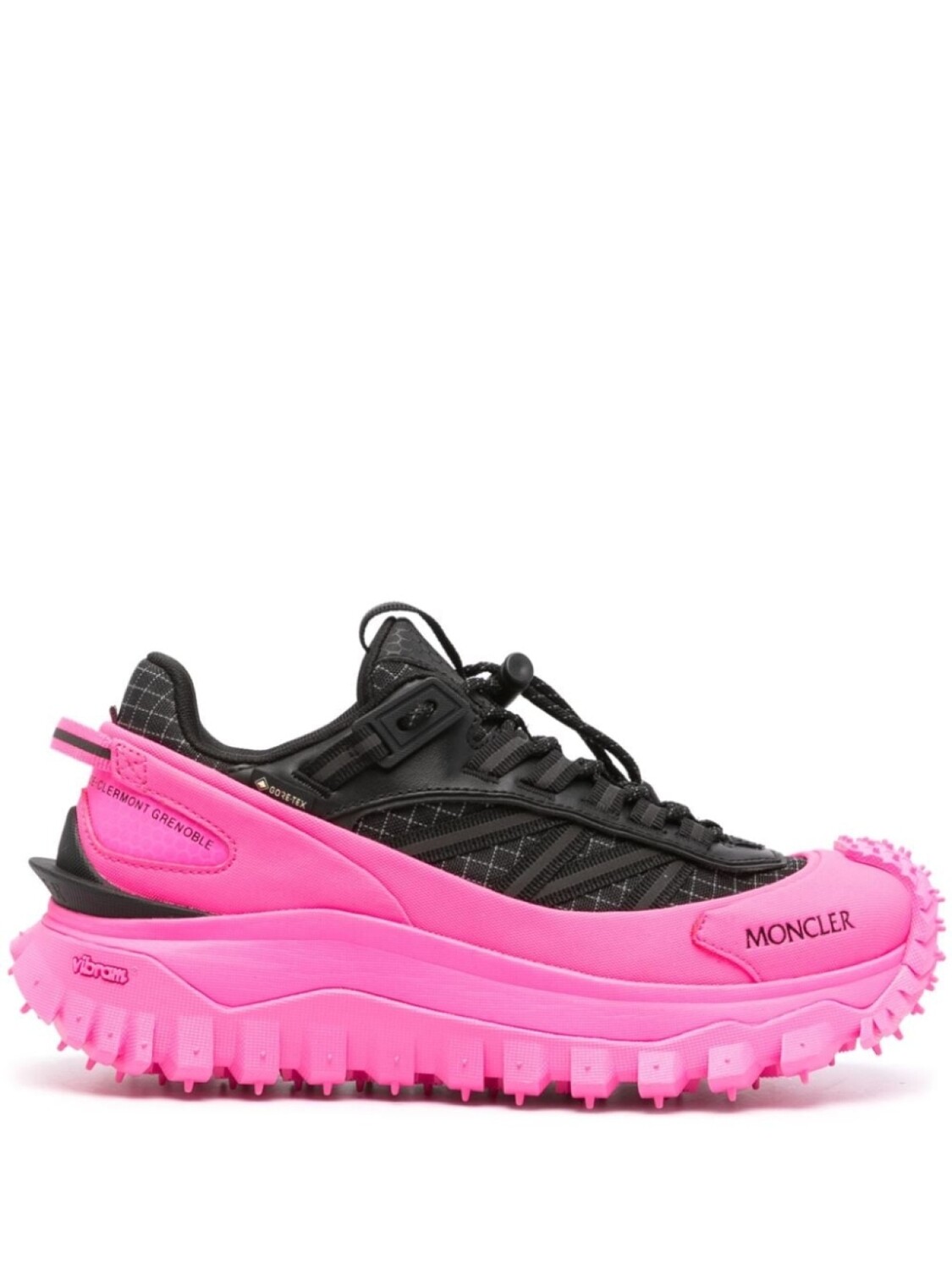 

Moncler кроссовки Trailgrip GTX на массивной подошве, розовый