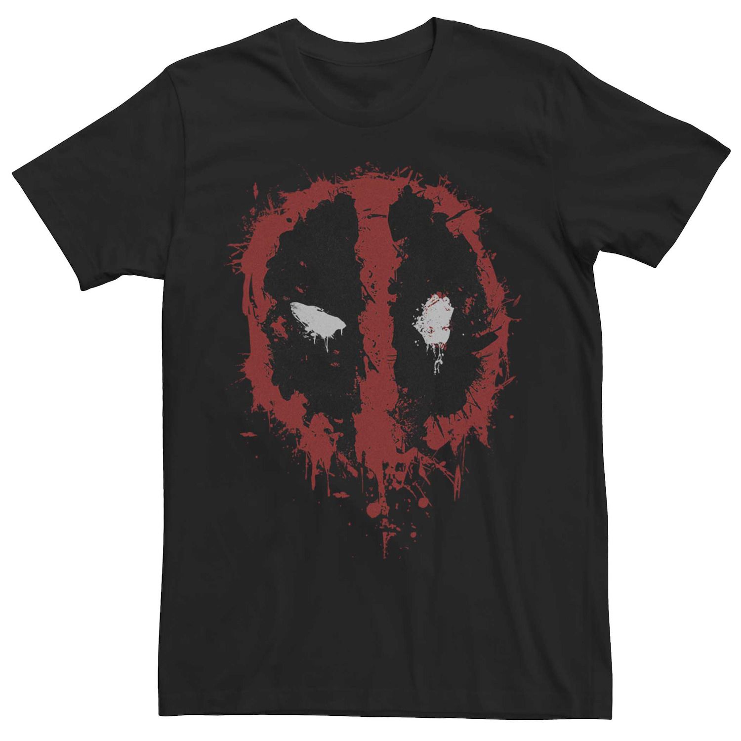 Мужская футболка с логотипом Marvel Deadpool Splatter Licensed Character