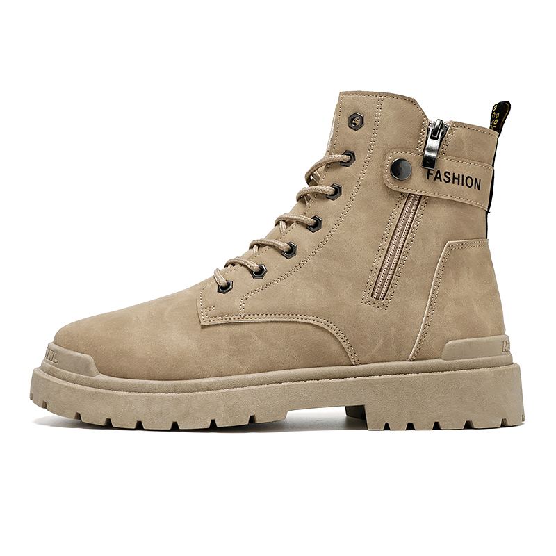 

Мужские ботинки Cahhrrn X Martin Boot Men Beige City Camel