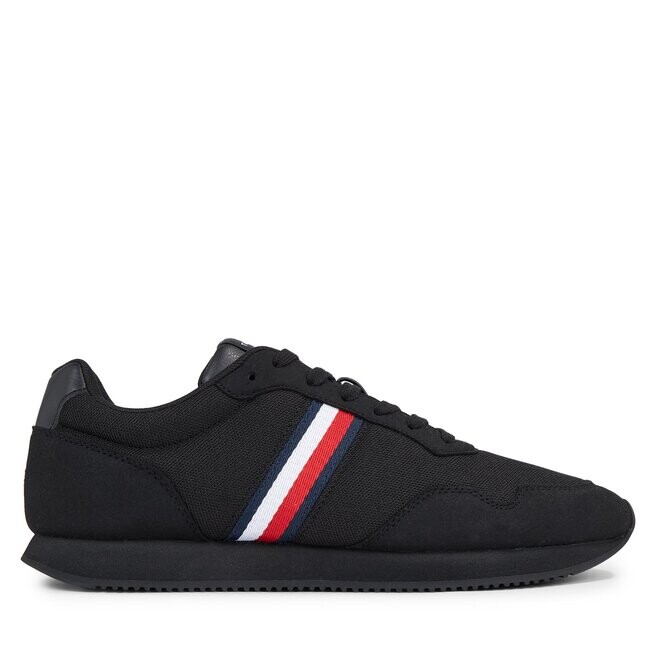 

Кроссовки Tommy Hilfiger Lo Runner Mix FM0FM04958 Black BDS, черный