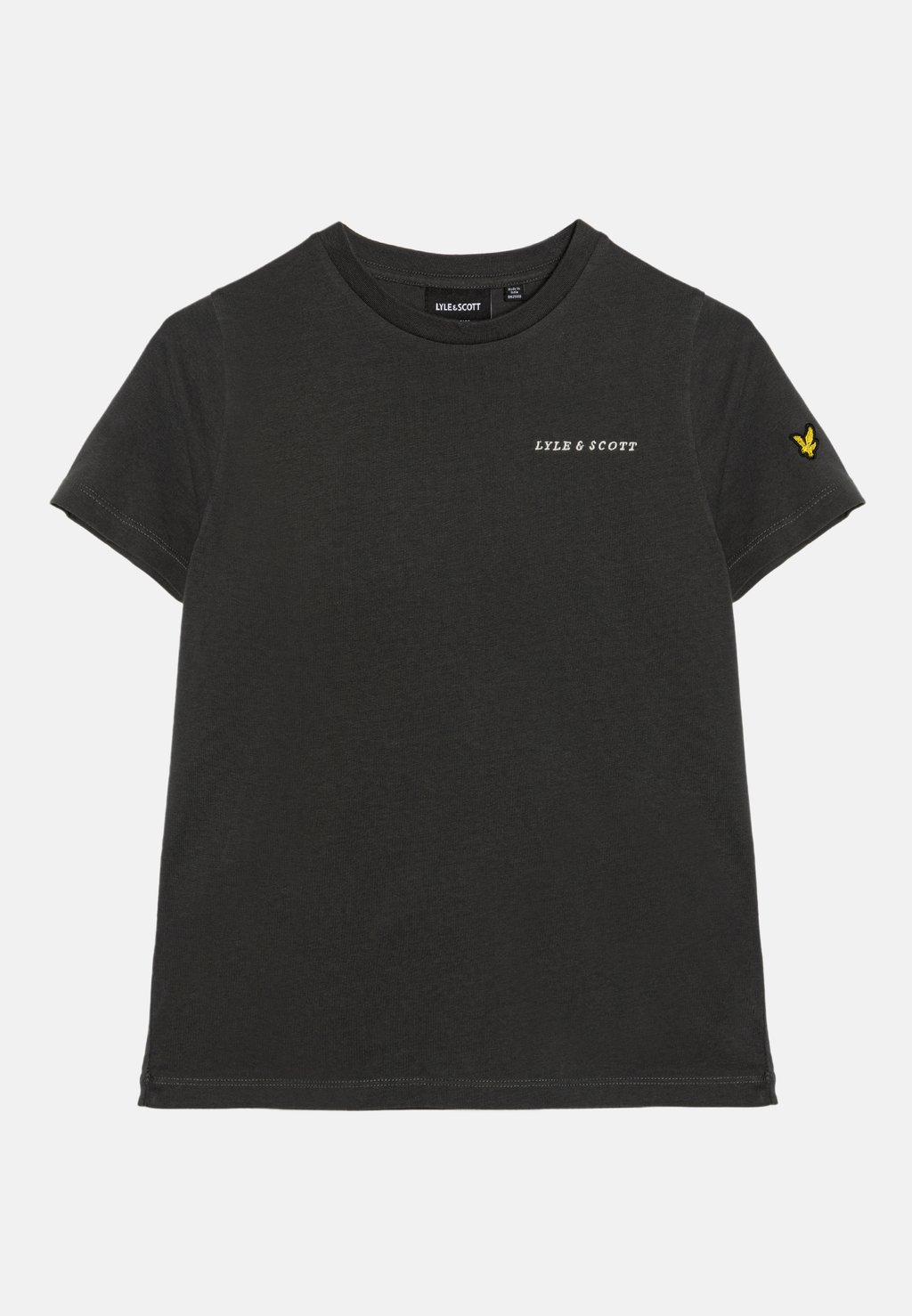 

Футболка базовая SCRIPT Lyle & Scott, цвет gunmetal