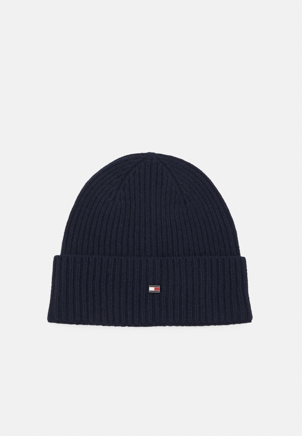 

Шапка Plaque Beanie Unisex Tommy Hilfiger, цвет space blue