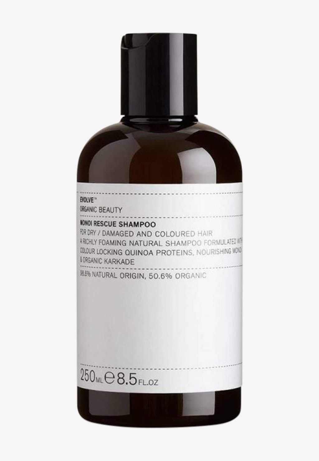 цена Шампунь Monoi Rescue Shampoo Evolve Organic Beauty, коричневый