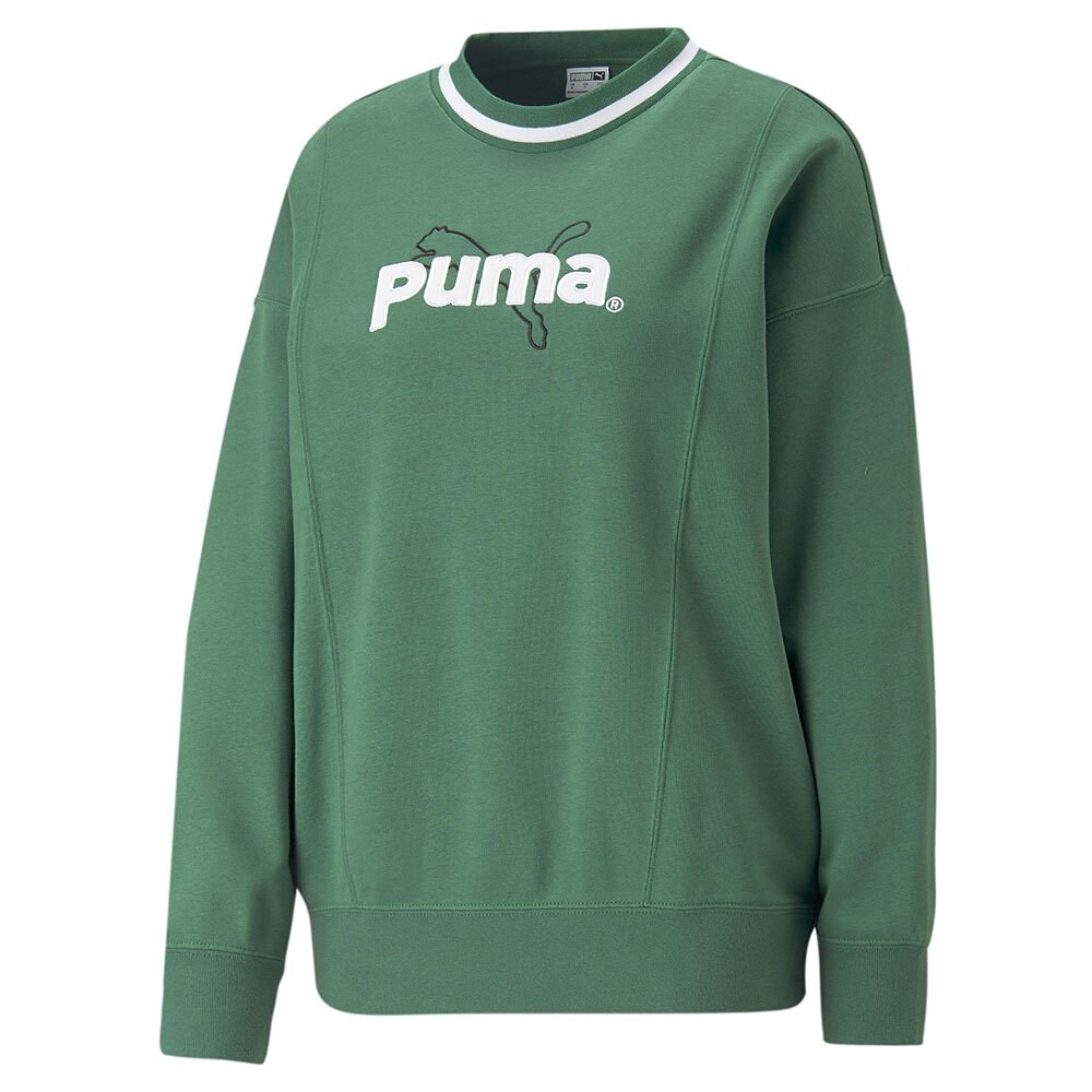 

Толстовка Puma Team Crew Tr, зеленый