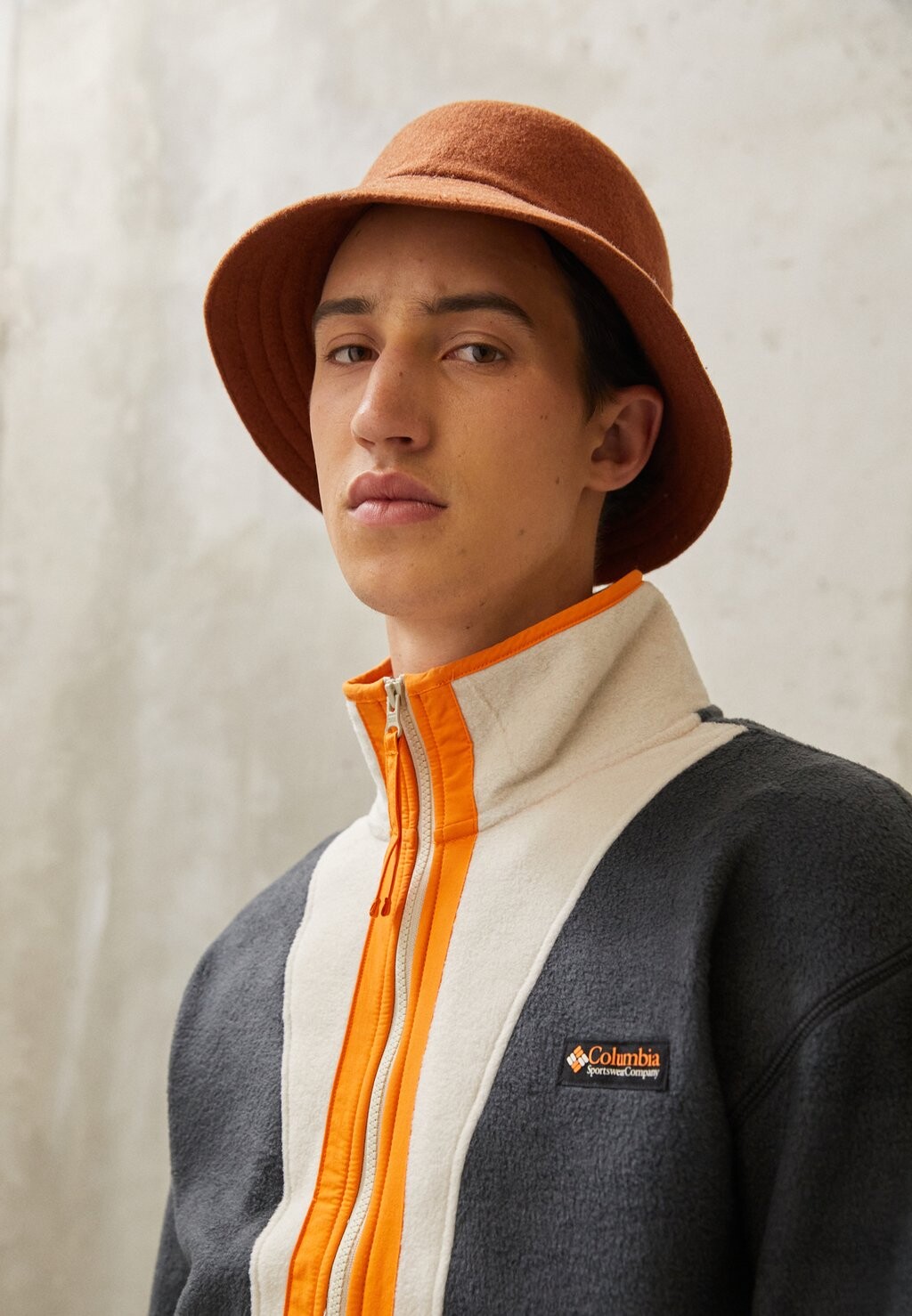 

Куртка флисовая Columbia Back Bowl Full Zip, черный/темный, Серый