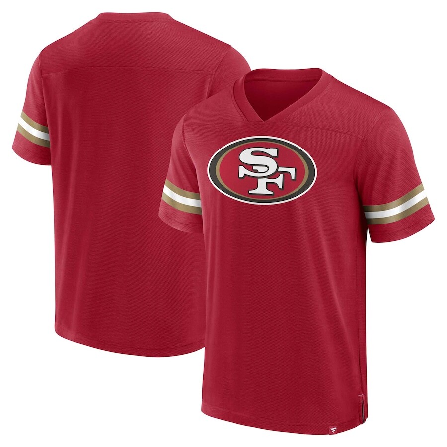 

Футболка с коротким рукавом Fanatics Branded San Francisco 49Ers, алый