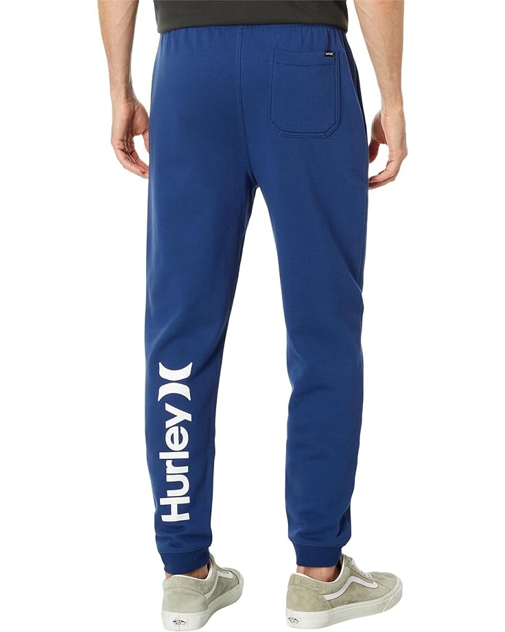 

Брюки Hurley One & Only Solid Fleece Joggers, цвет Blue Void