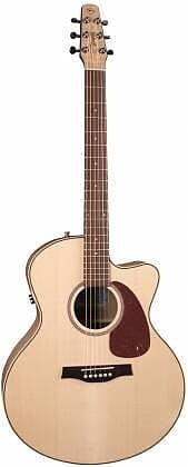 

Акустическая гитара Seagull - Performer CW Mini Jumbo Acoustic-Electric Guitar - Flame Maple HG - w/ Fishman Presys II - Natural - w/ Gigbag