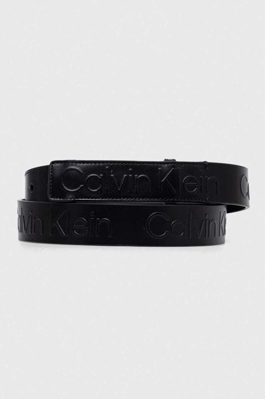 

Кожаный ремень Calvin Klein, черный