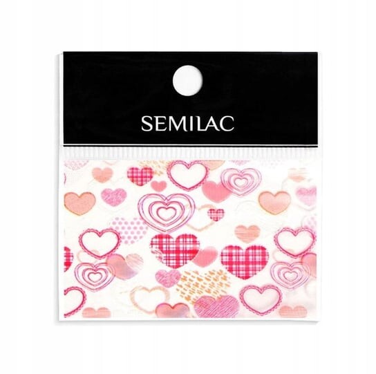 

Трансферная фольга для декора Semilac Pink Heart 26