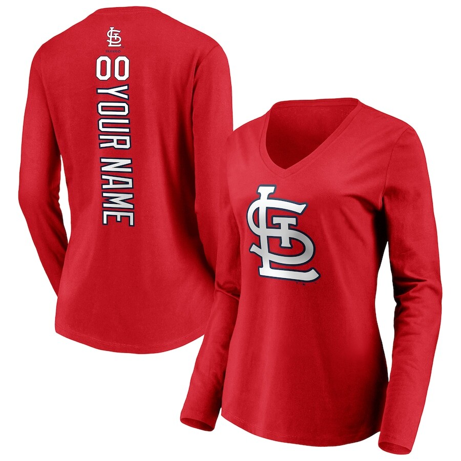 

Футболка с длинным рукавом Fanatics Branded St Louis Cardinals, красный