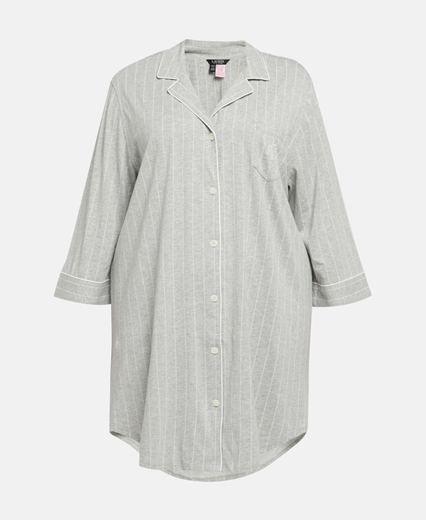 

Ночная рубашка Lauren Ralph Lauren, серый