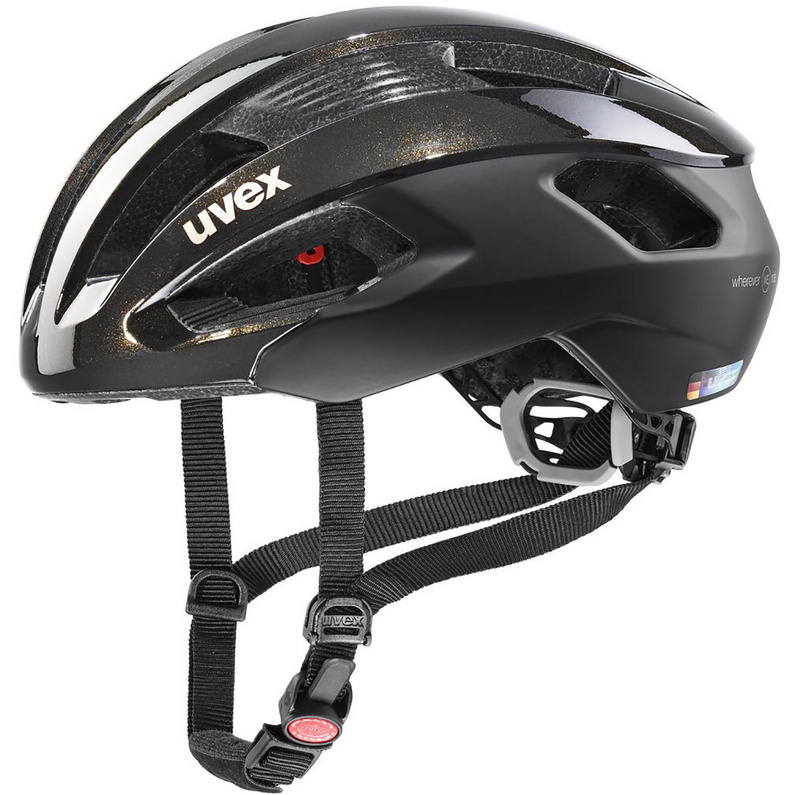 шлем велосипедный детский uvex oyo cc синий размер 50 54 Женский велосипедный шлем Rise cc Uvex, черный