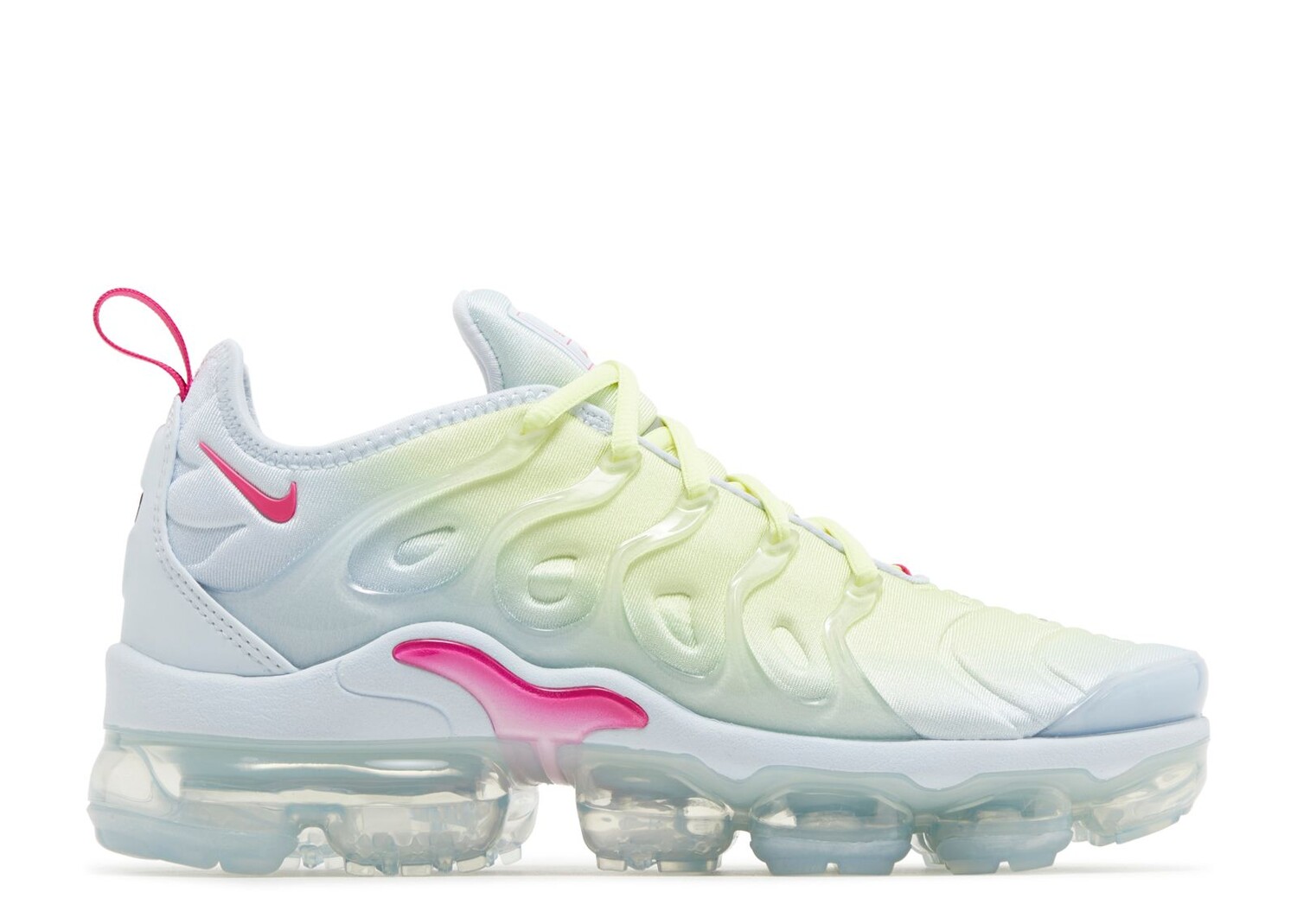 

Кроссовки Nike Wmns Air Vapormax Plus 'Blue Tint Lemon Twist', синий