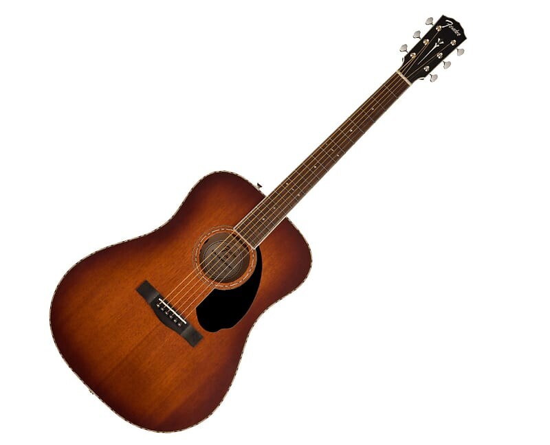 Акустическая гитара Fender PD-220E Dreadnought All Mahogany w/ Case - Aged Cognac Burst акустическая гитара fender pd 220e mahagony aged cognac burst