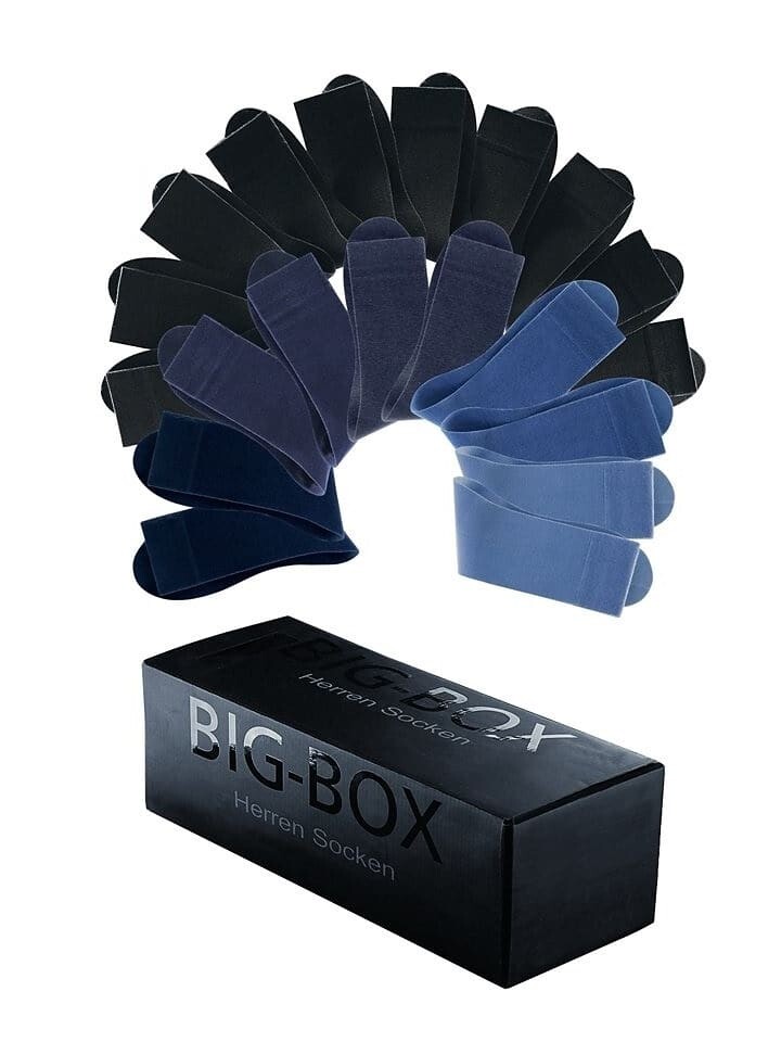 

Носки H.I.S, цвет 10x schwarz, 10x blau