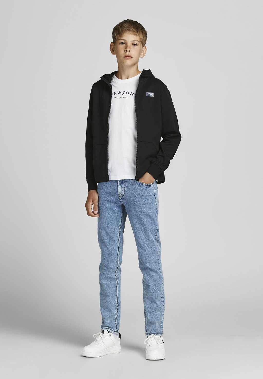 

Толстовка Jack & Jones Junior, цвет black