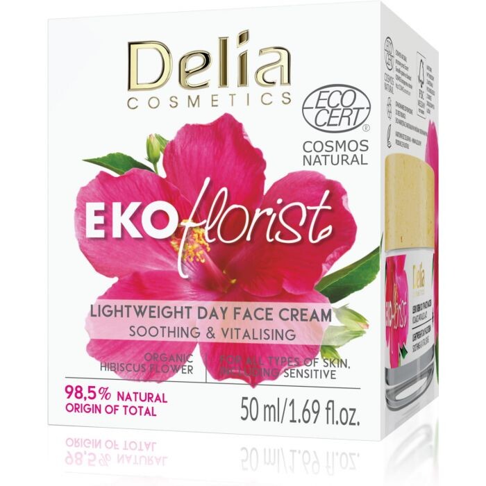 

Дневной крем для лица EkoFlorist Hibiscus Crema Ligera de día Delia, 50 ml