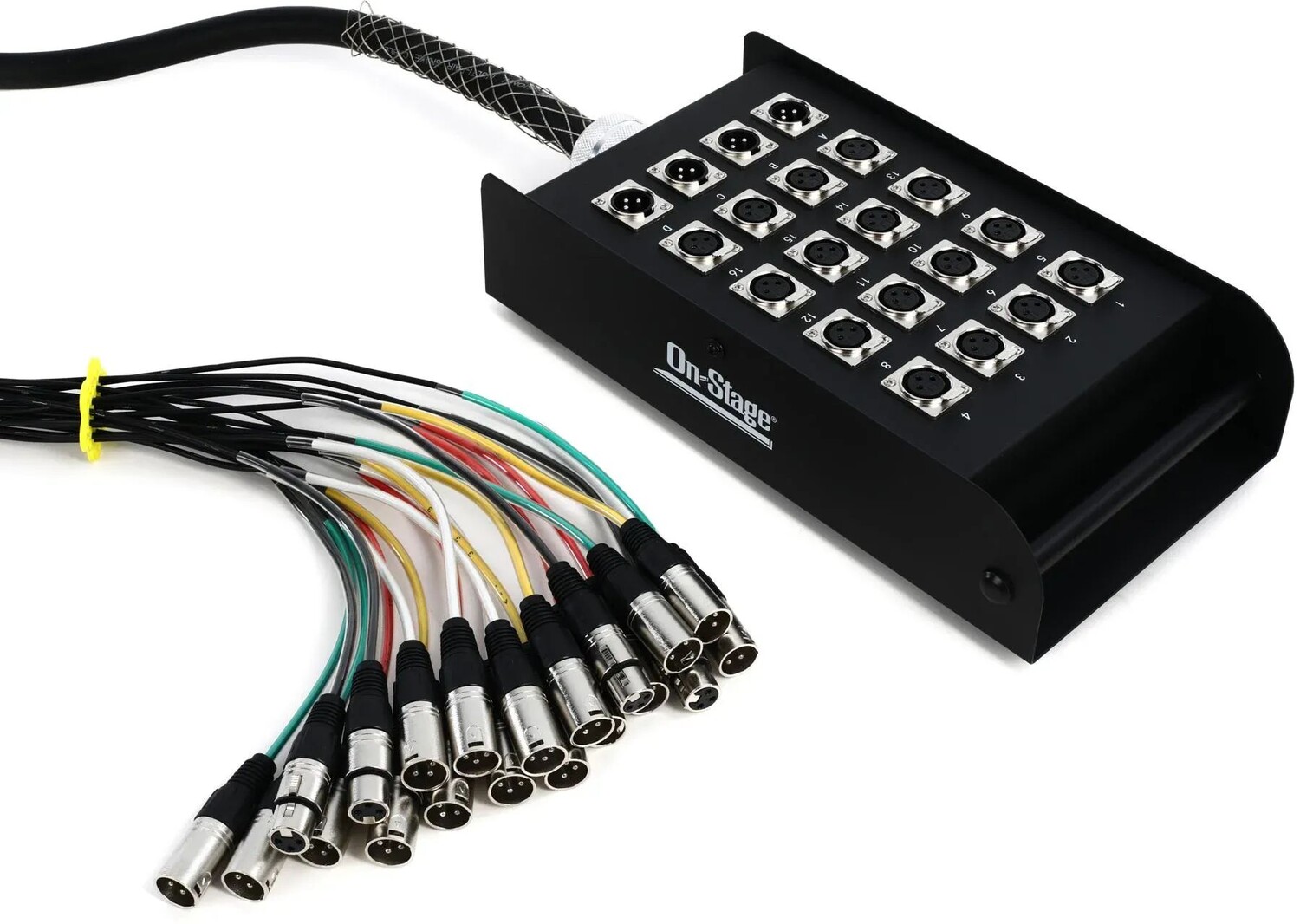 

На сцене SNK16450V2 16x4 XLR Stage Snake — 50 футов