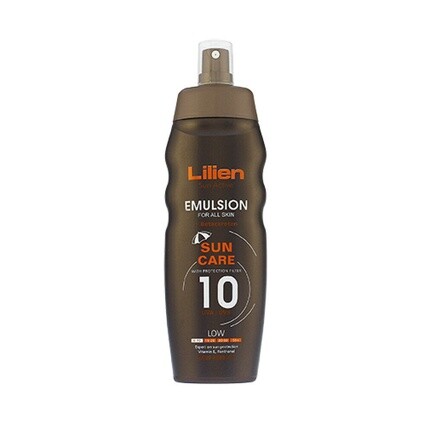

Солнцезащитная эмульсия-спрей Spf 10 200мл, Lilien