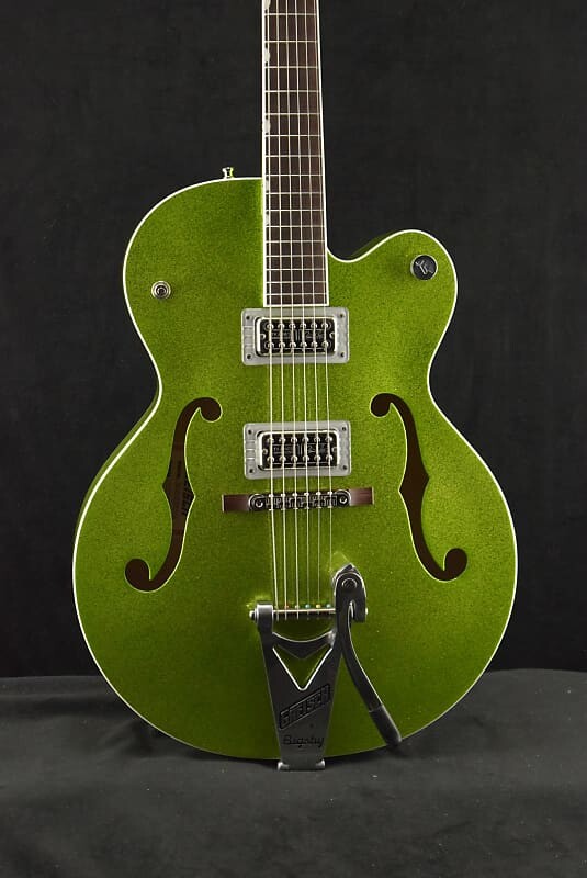 

Электрогитара Gretsch G6120T-HR Brian Setzer Hot Rod w/Bigsby Extreme Coolant Green Sparkle