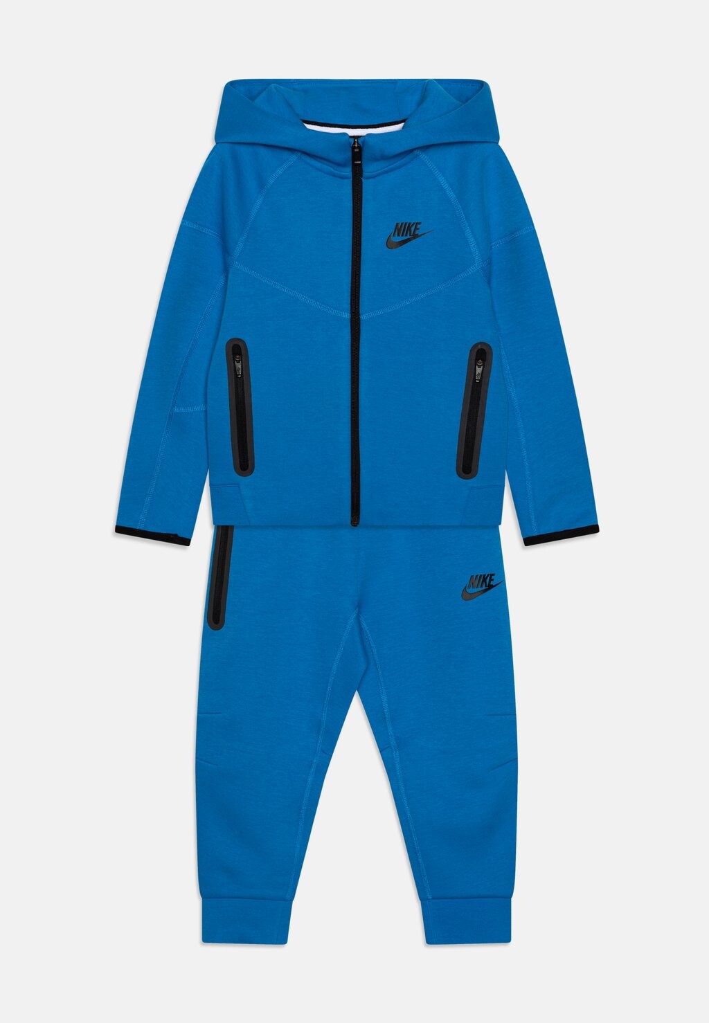 брюки nike nsw hbr statement fleece pants цвет light photo blue light photo blue white Спортивный костюм UNISEX SET Nike Sportswear, цвет light photo blue