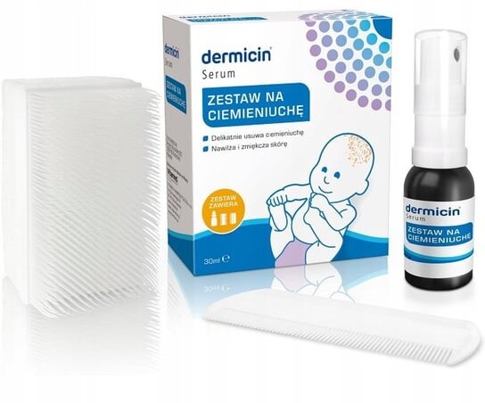 

Сыворотка-расческа DERMICIN для колыбели Vitamed