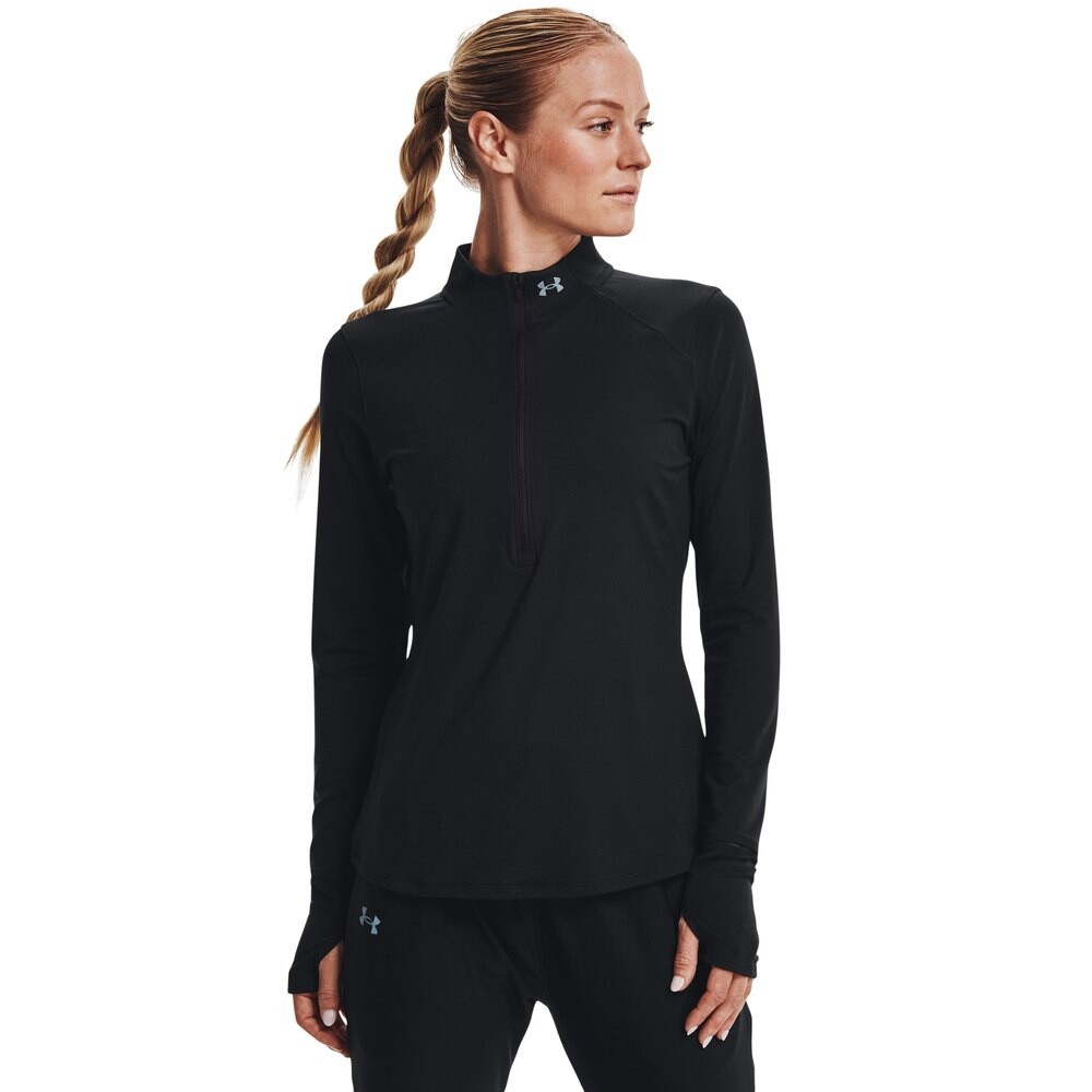 

Толстовка Under Armour Qualifier Run 2.0 Half Zip, черный