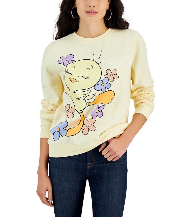 

Толстовка Tweety с цветочным принтом Love Tribe, желтый