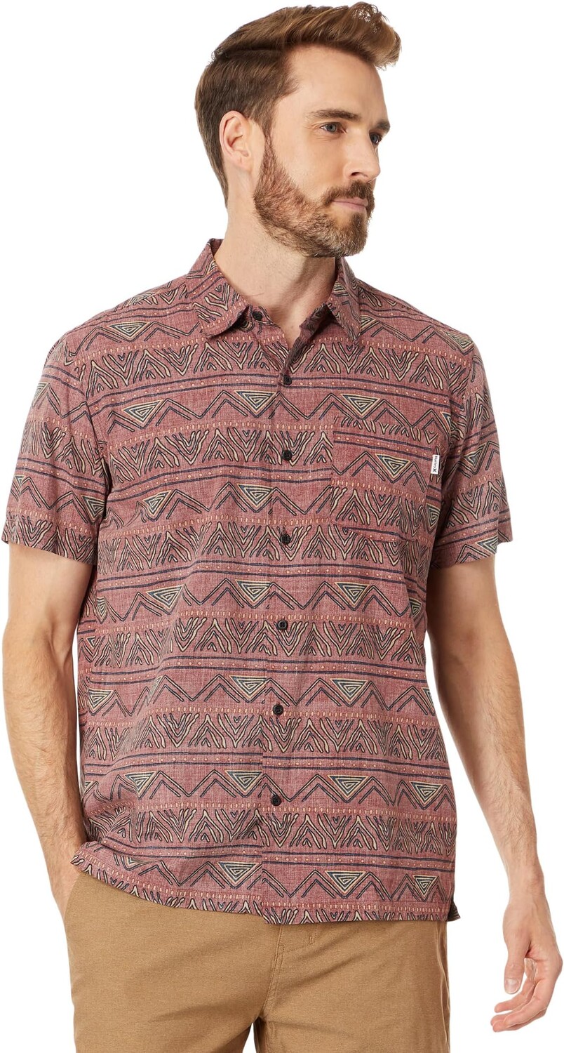 

Рубашка Hurley Rincon Short Sleeve Woven, цвет Matador