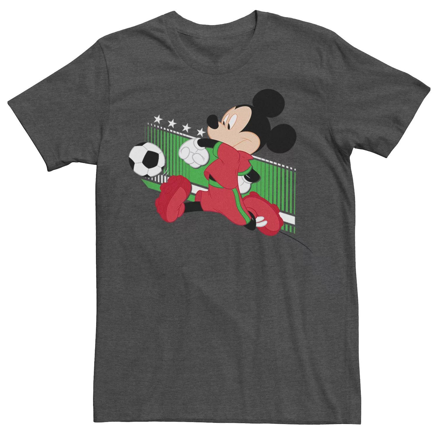 Мужская футболка с портретом Микки Мауса, Португалия, футбольная форма Disney мужская футболка с изображением микки мауса бразильская футбольная форма портретная футболка disney