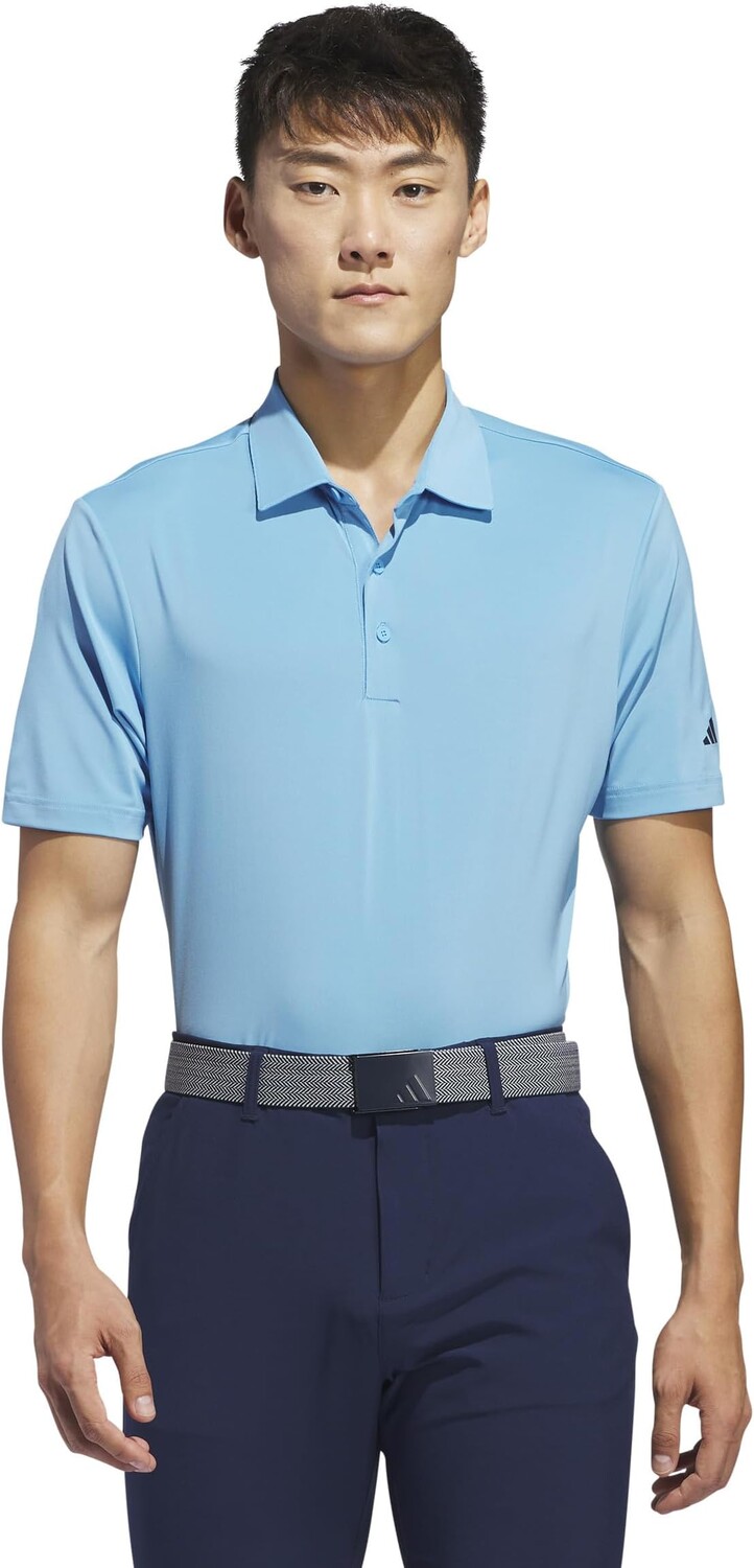 

Поло adidas Golf Ultimate365 Solid Golf Polo Shirt, цвет Semi Blue Burst