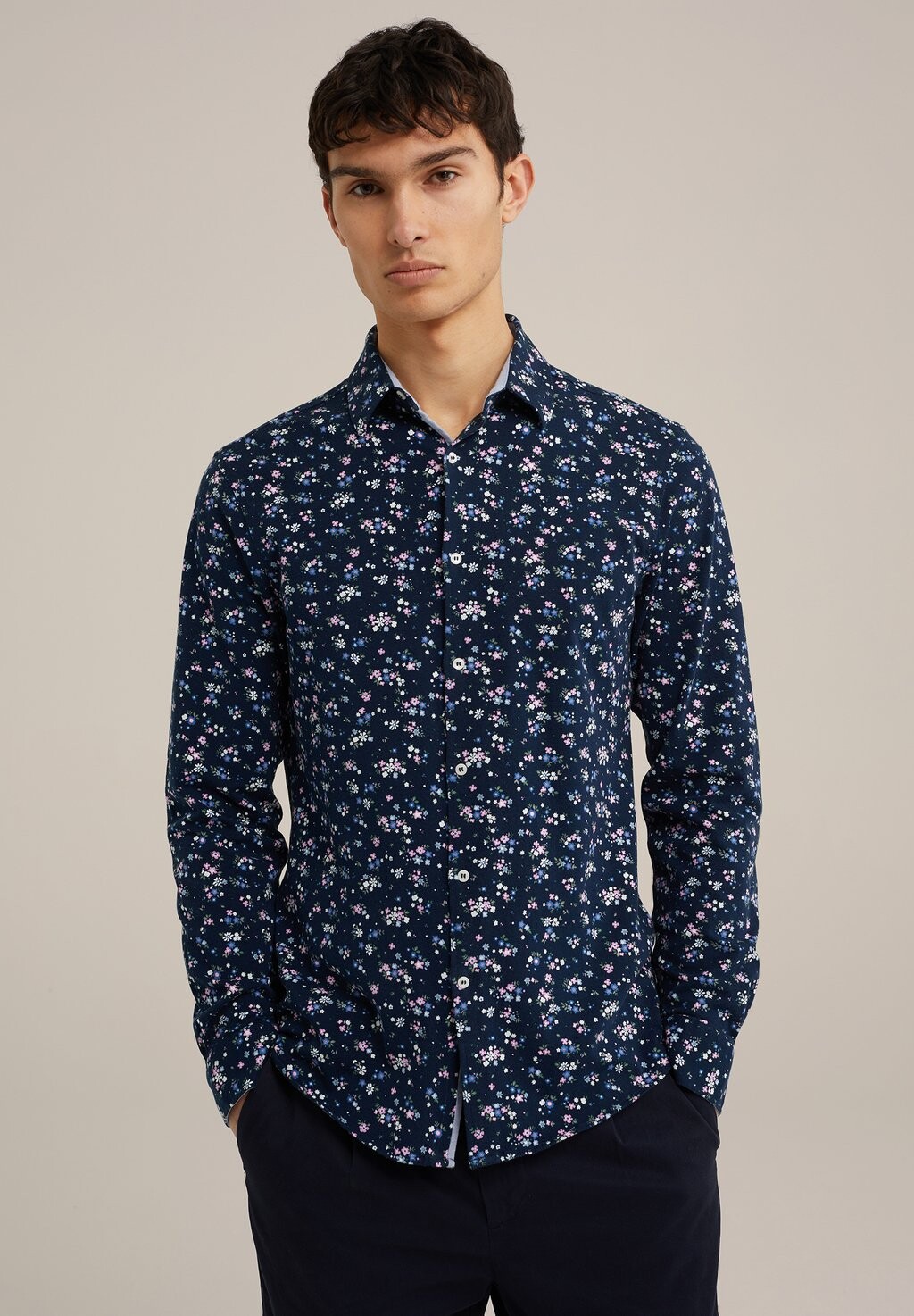 

Рубашка WE Fashion, цвет blue